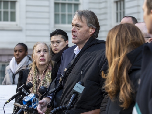 Matthew McCauley, pro bono counsel for 911 Health Watch.