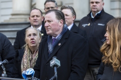 Andrew Ansbro, President of the Uniformed Firefighters Association.